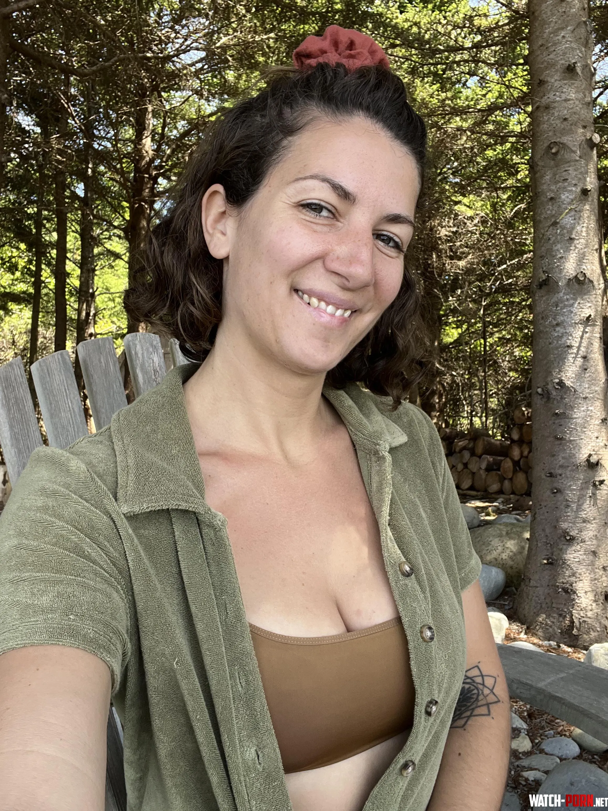 Bikini top cleavage by maplesyrup_girl