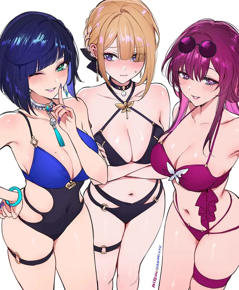 Thumbnail Mommies in swimsuit by Silent_Steak_9540