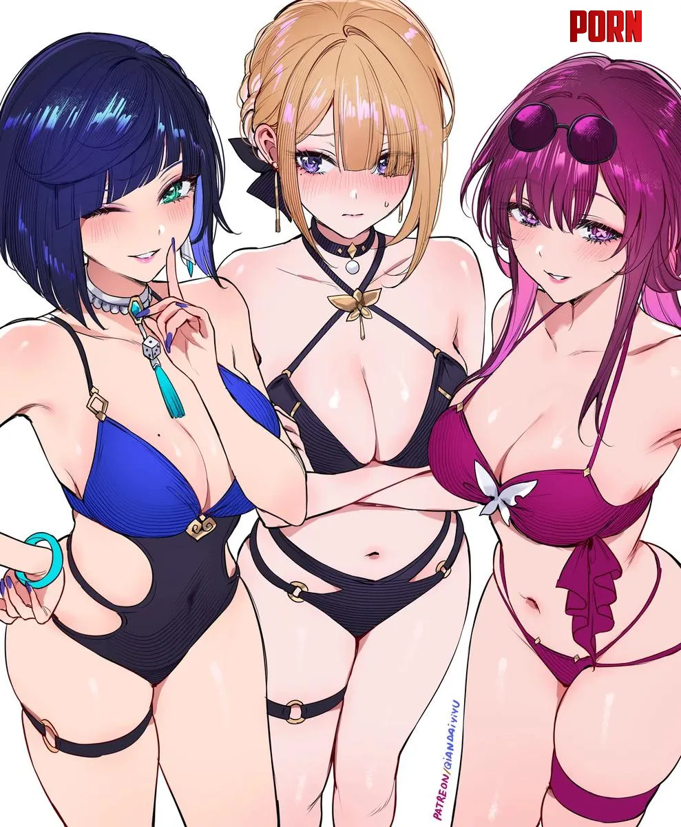 Mommies in swimsuit by Silent_Steak_9540