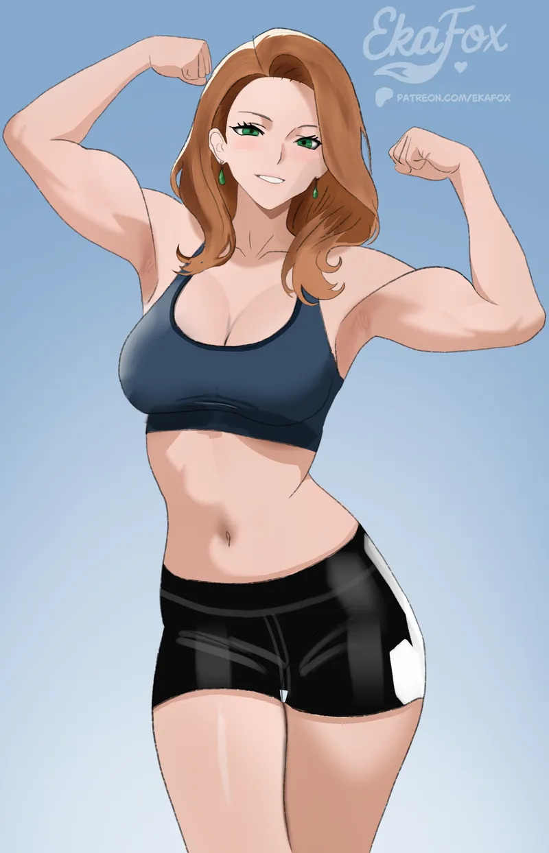 Thumbnail Muscle Mommy (EkaFox) by EkaFox