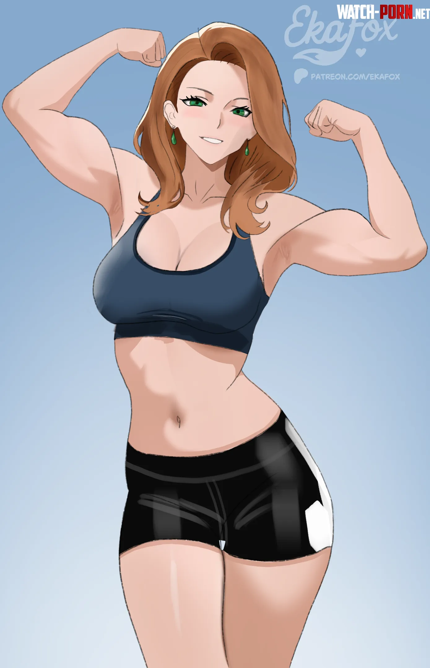 Muscle Mommy (EkaFox) by EkaFox