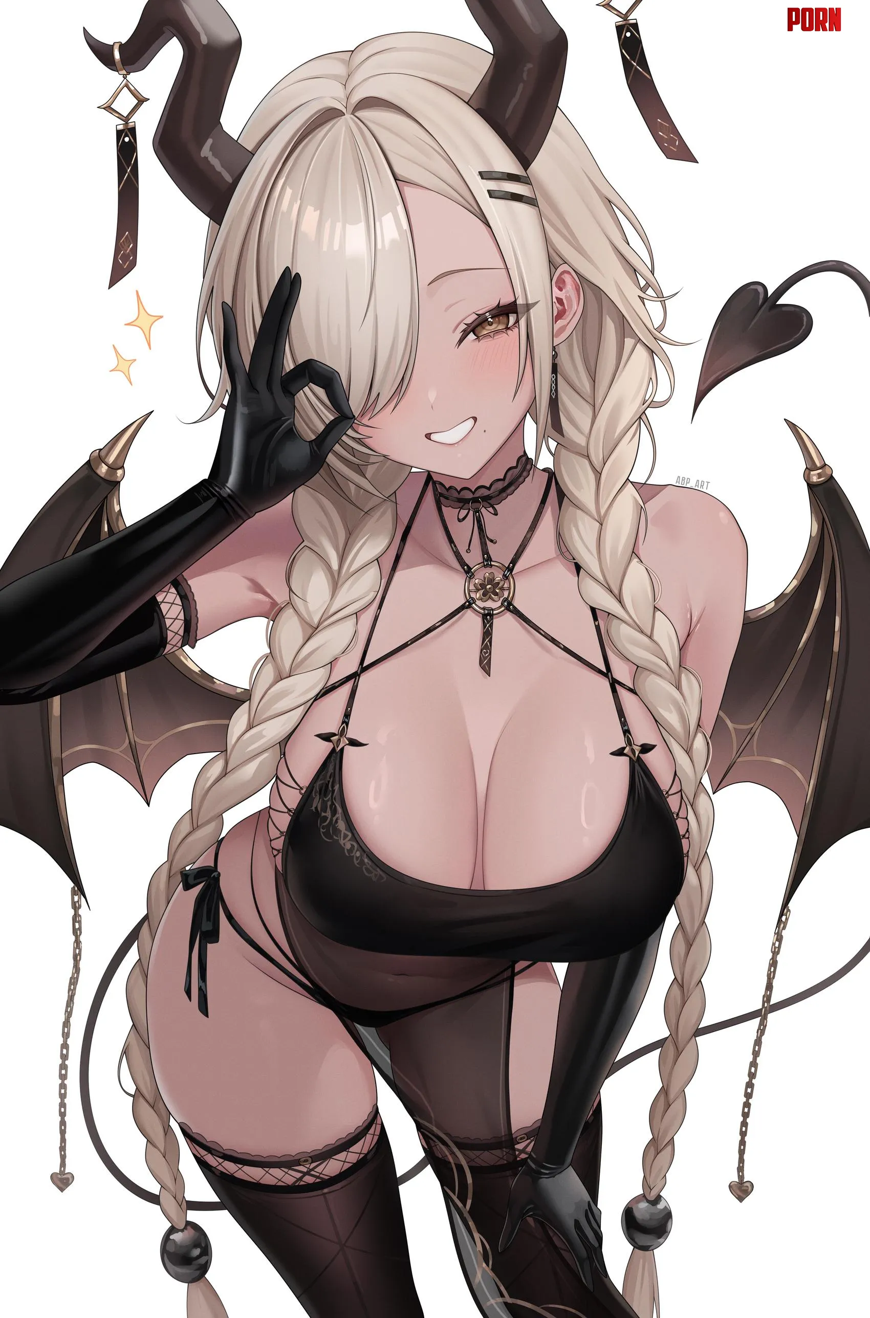 Succubus mommy Owari [Azur Lane] by Zewen_Senpai