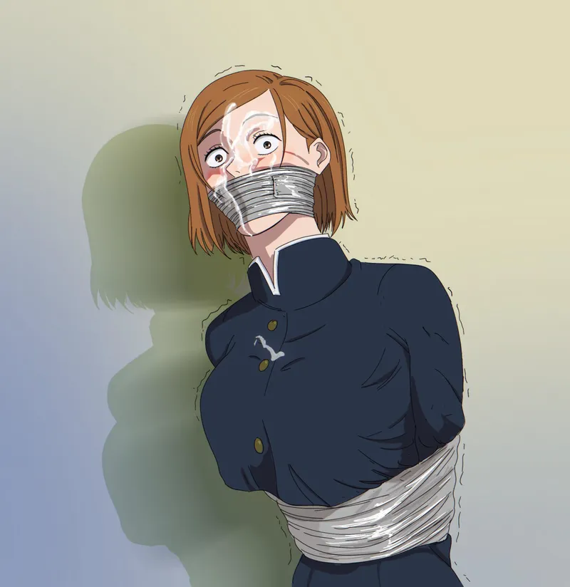 Thumbnail Nobara's Intriguing Encounter: You've Got Something on Your Face by pornagraphie in hentaibondage