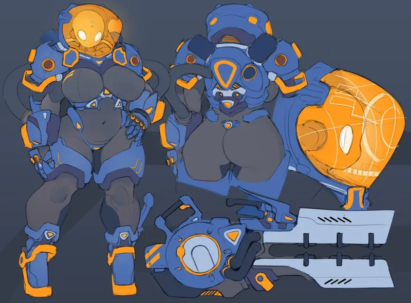 Thumbnail Alien Girl Reference Exploration | MonsterGirl Universe Discovery