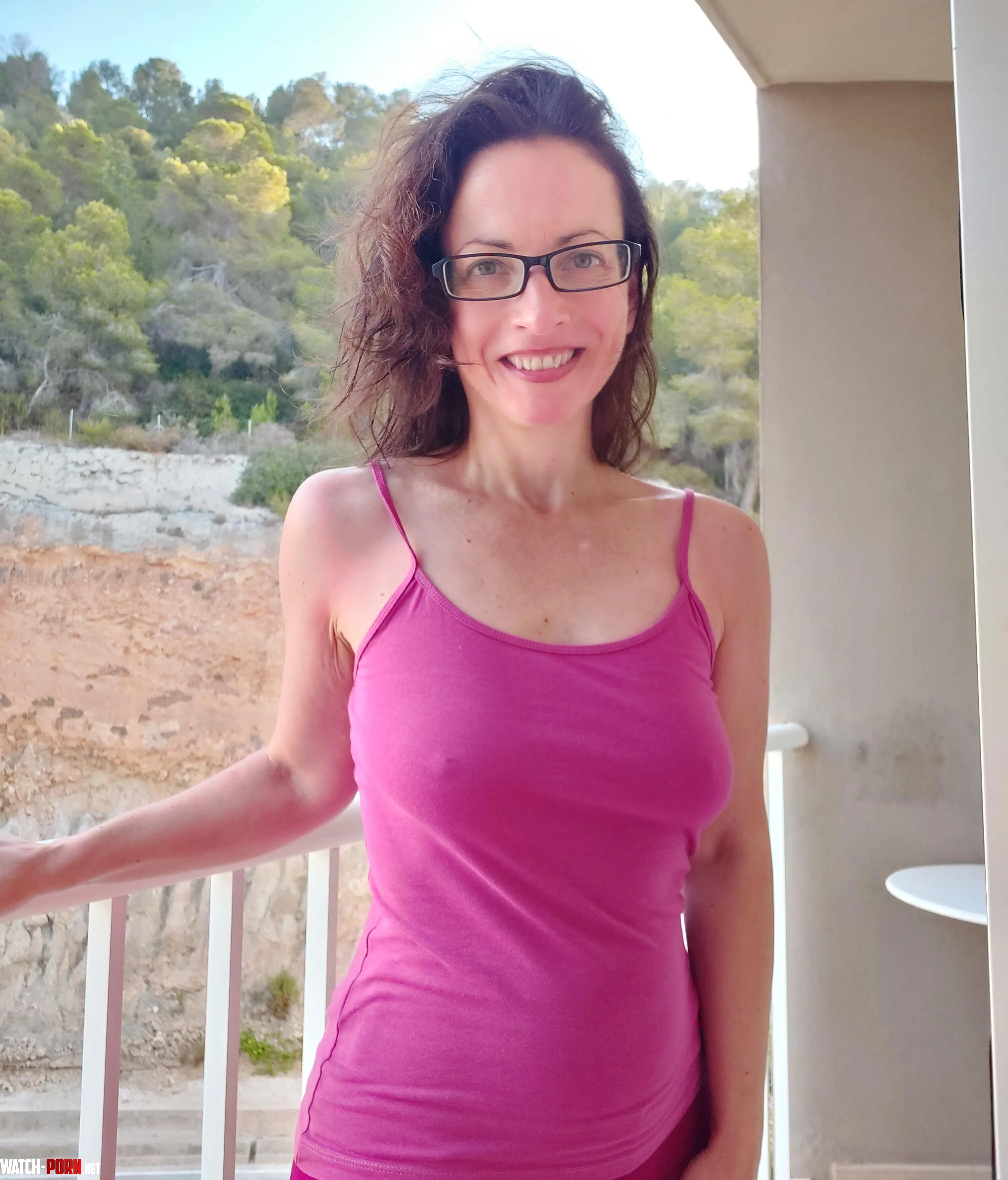 Balcony with nice views by Hotmilf_Rose