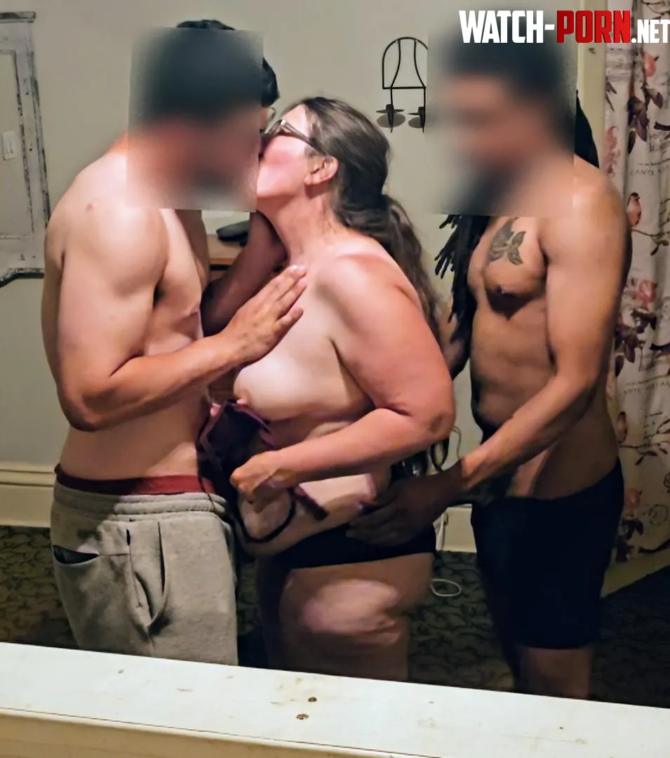 A lot of swinger couples don't allow kissing. But I'm a hotwife and a slutwife and my husband loves to watch me kiss other men. What do you think? by Homeschoolhotwife