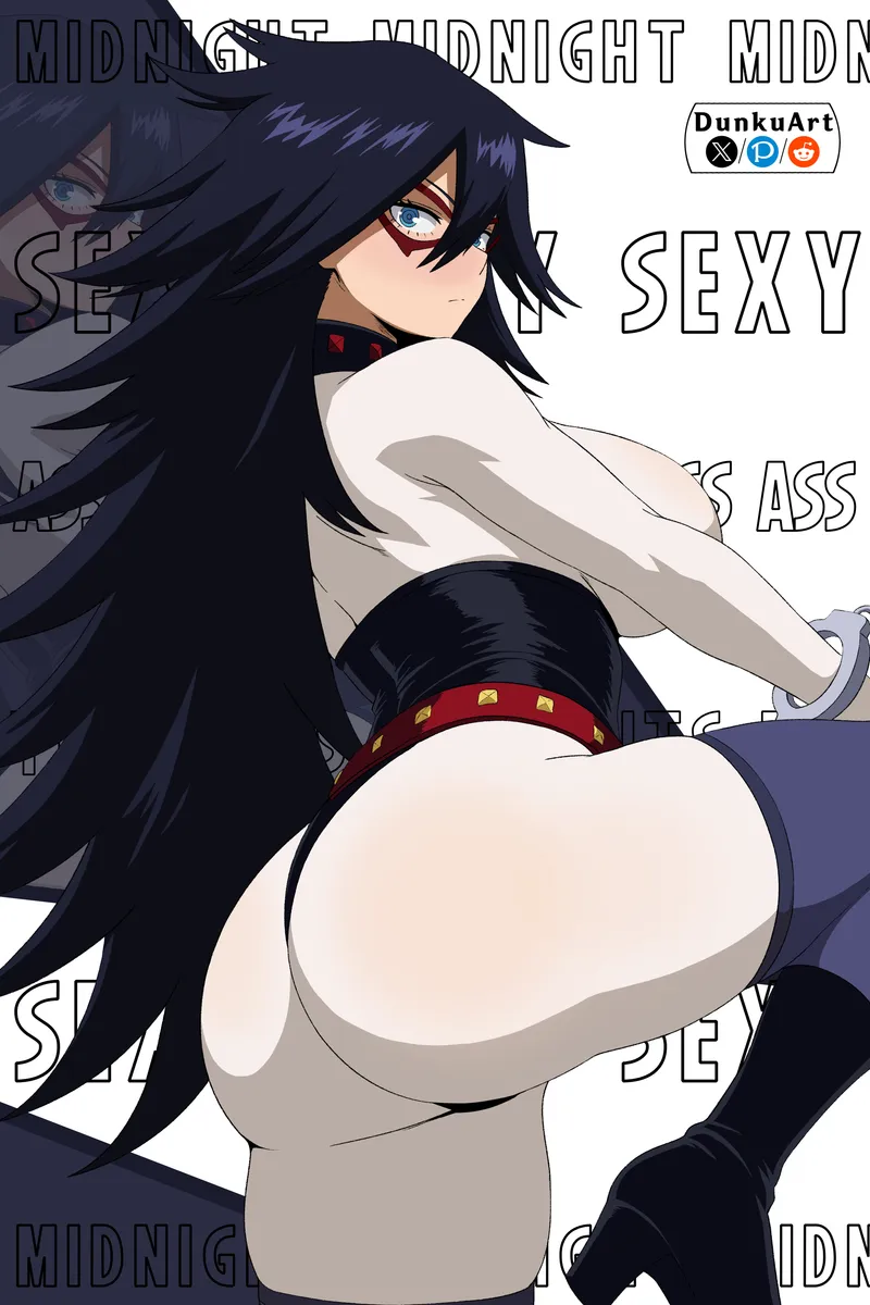 Thumbnail Ms. MIdnight' Ass (DunkuArt) by DunkuArt