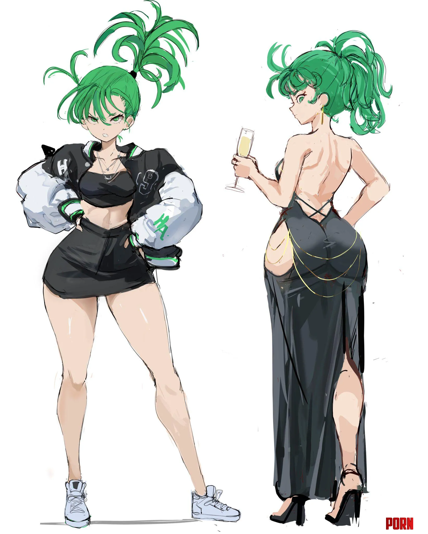 Casual or Fancy Tatsumaki? [One Punch Man] by A_MASSIVE_PERVERT