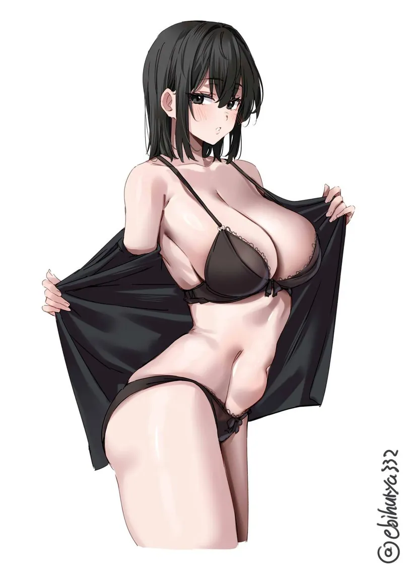 Thumbnail Anime Delights: Akitsu Maru Showcasing Her Underwear from KanColle (Ebifurya)