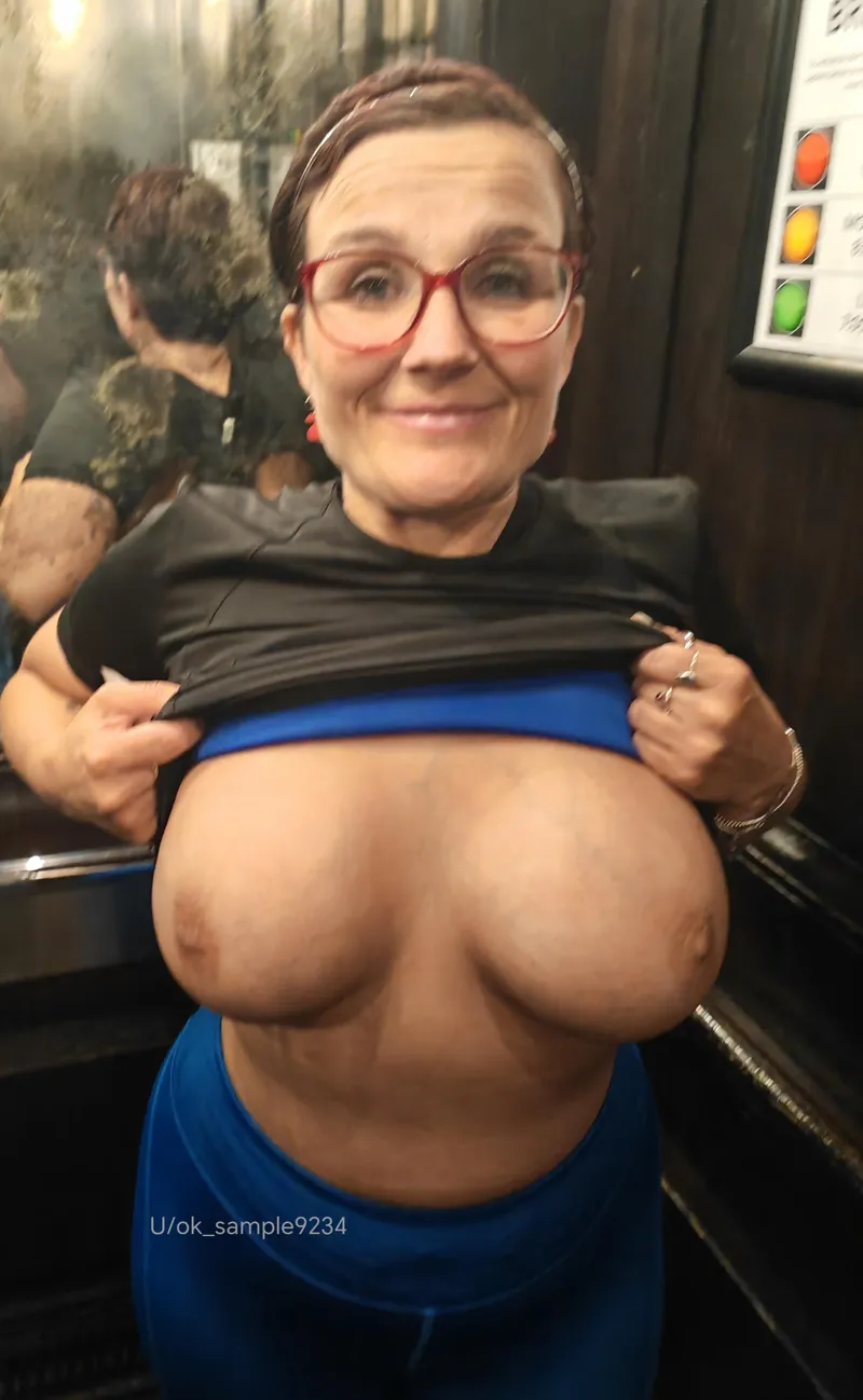 Thumbnail Elevator Escapades: Flaunting Favorite Yogas | Ok_Sample9234