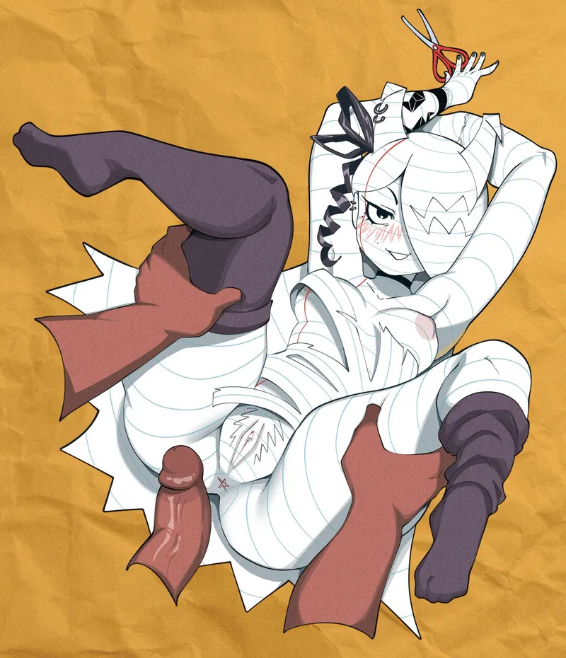 Thumbnail Paper Girl with No Protection - ShyBred | MonsterGirl