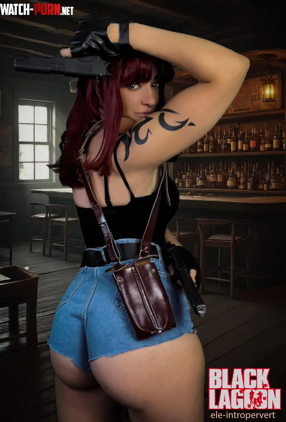 My Revy from Black Lagoon by Ele-intropervert