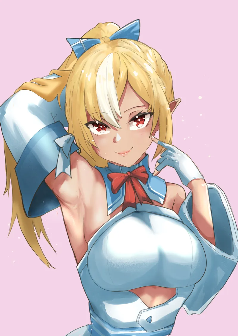Thumbnail Shiranui Flare's Armpits in Hololive Art by TheRoySez