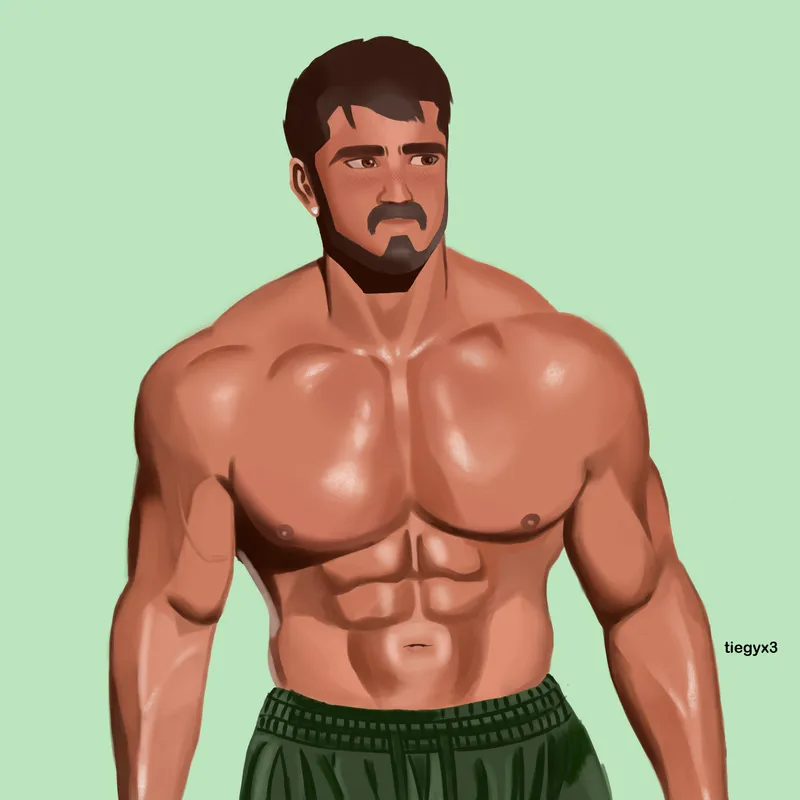 Thumbnail Original Muscle Worship Tale in Baramanga