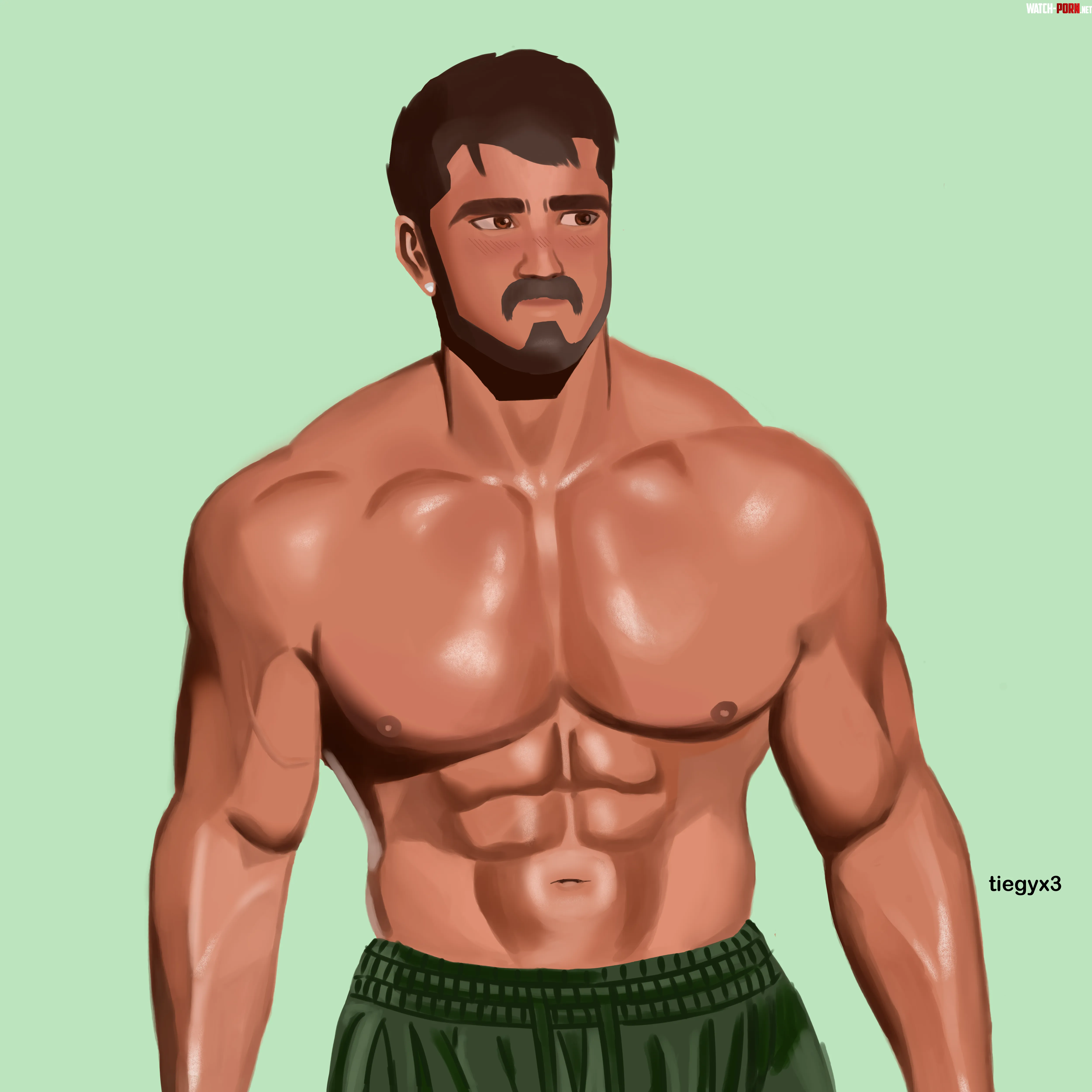 Muscle worship (OC) by celicant
