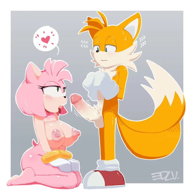 Thumbnail Exploring Dreams: A SonicPorn Adventure with Amy x Tails