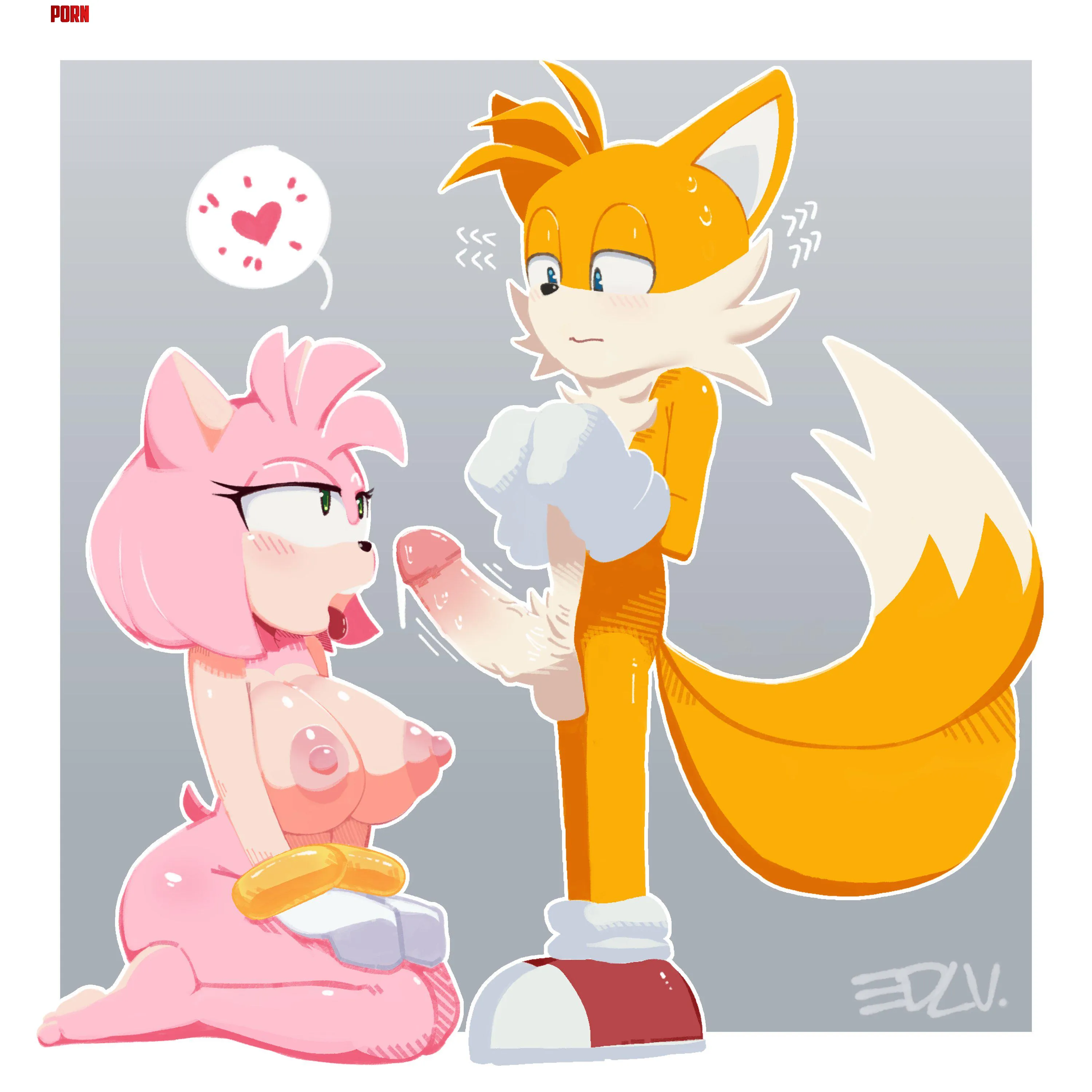 Amy x Tails (EDLV) by TerraBoop