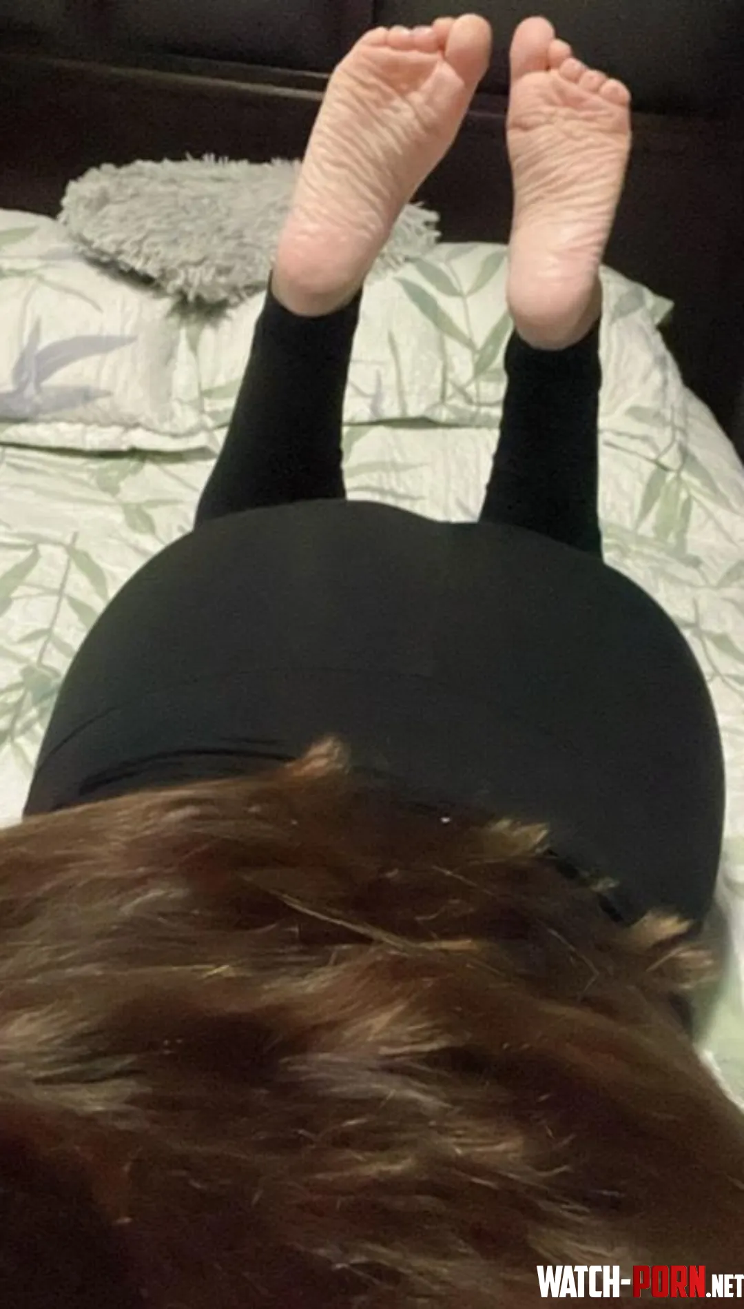 Tiny Wrinkly feet, Big round ass. I dare you to find a better combo by CatalinaBustamante