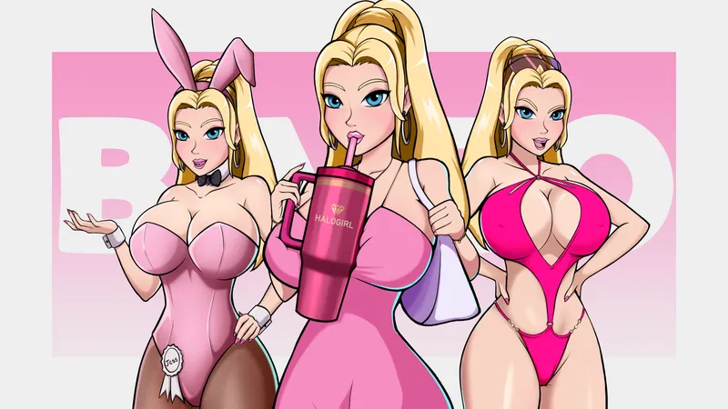 Thumbnail Exploring Jess from Scarlett University in Thick Hentai by BimboByte
