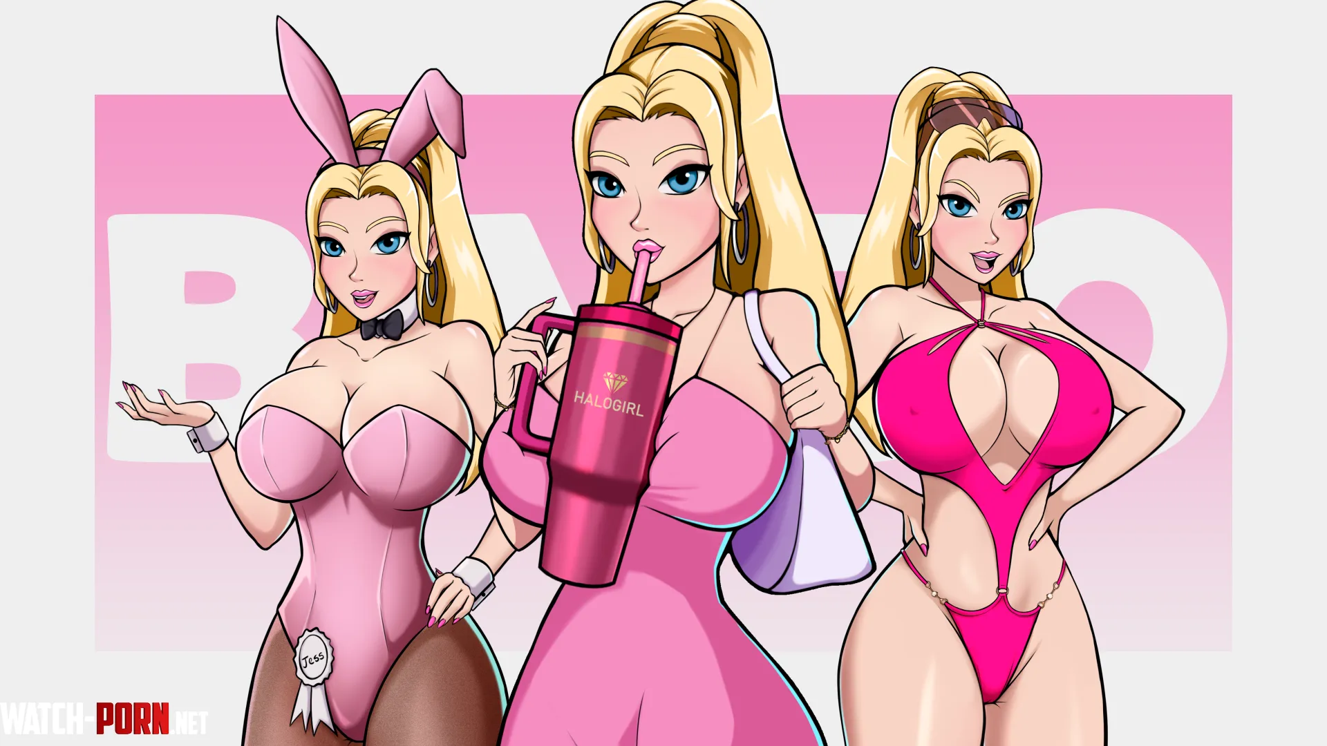 Jess, from my game [Scarlett University] by BimboByte