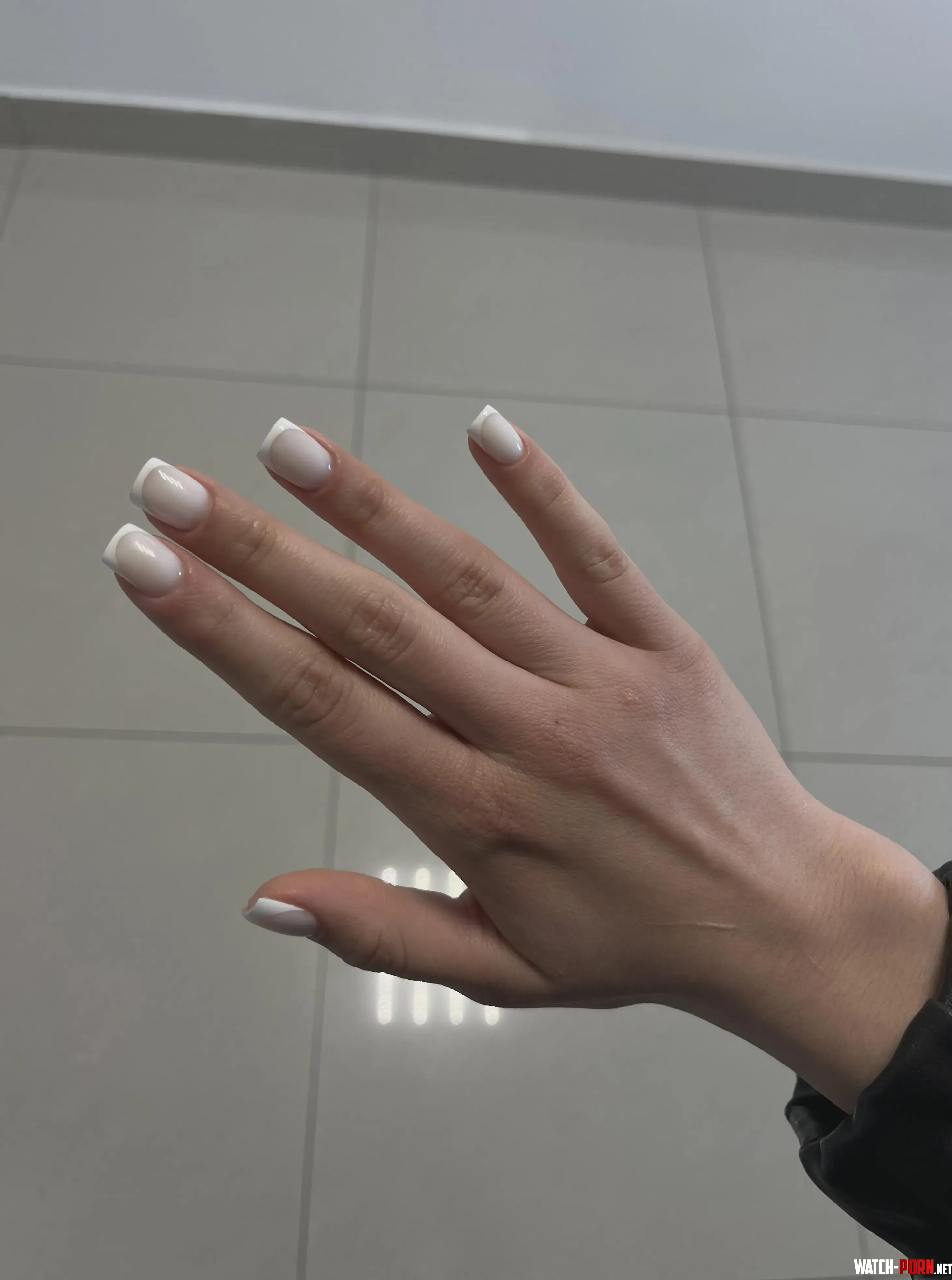 my most perfect manicure ! by FrostyWhim