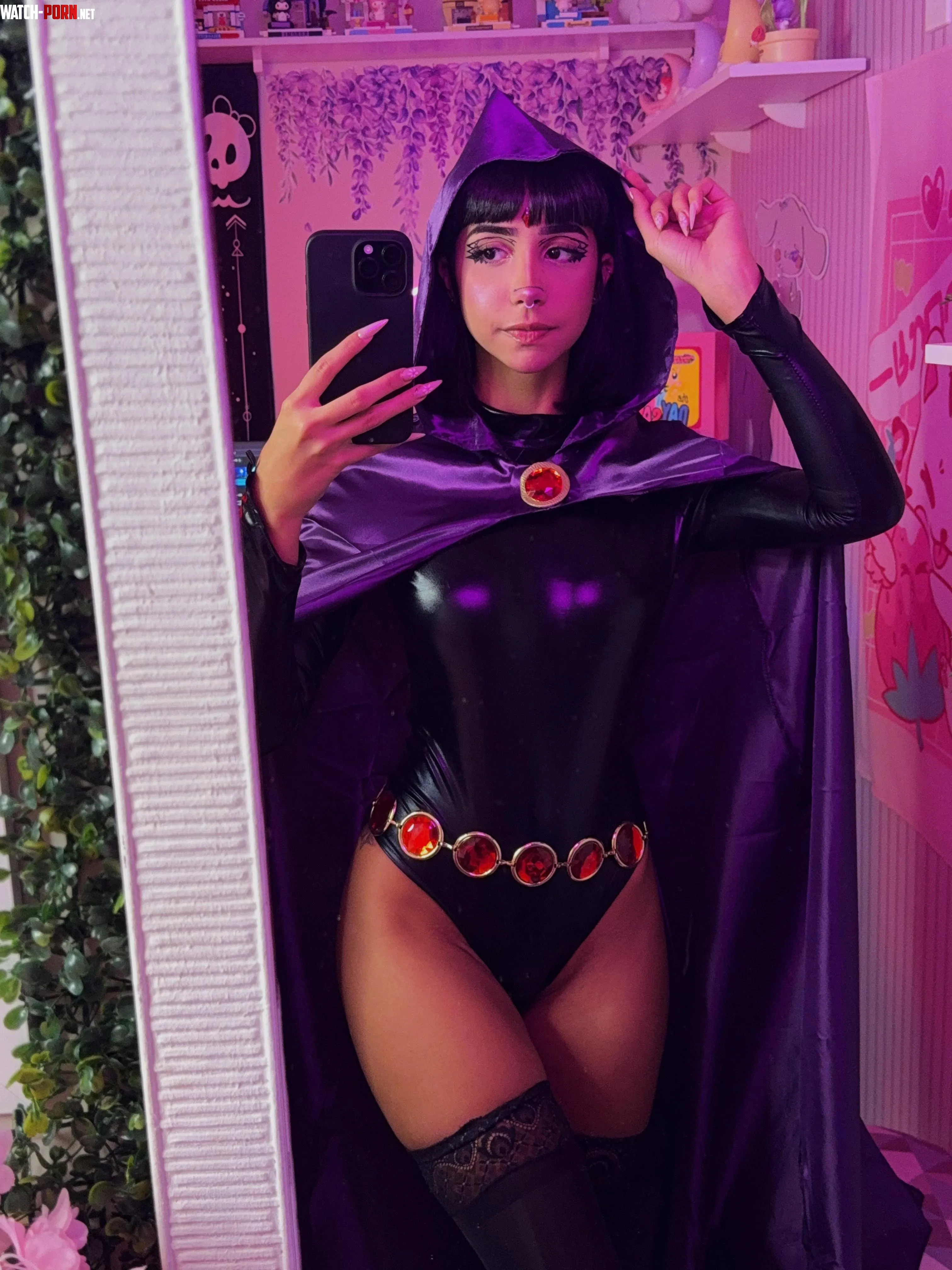 Raven [Teen Titans] by me (SkyleCherry) by SkyleCherry