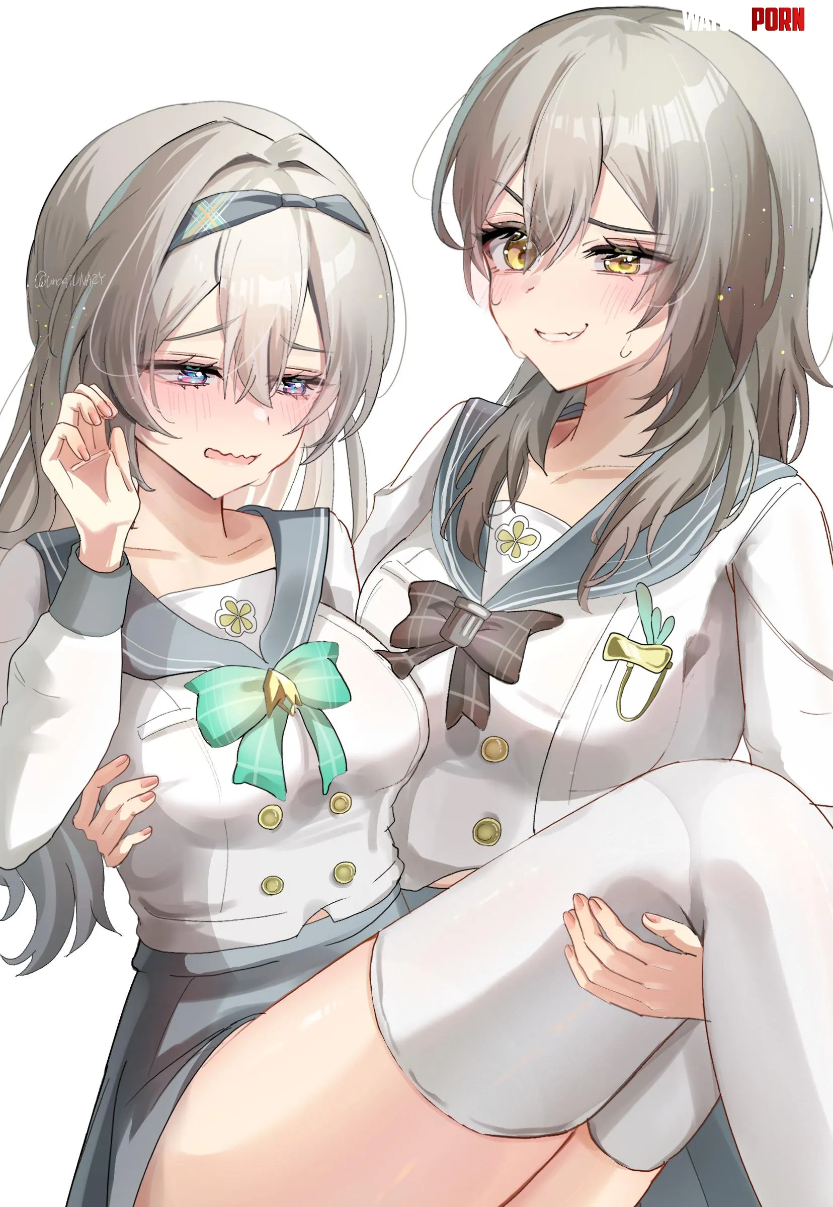 Firefly & Stelle [Honkai: Star Rail] by Silent_Steak_9540