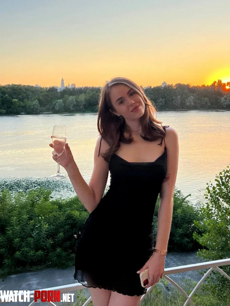 A beautiful dress and an incredible sunset. by Aggressive-Guard-712