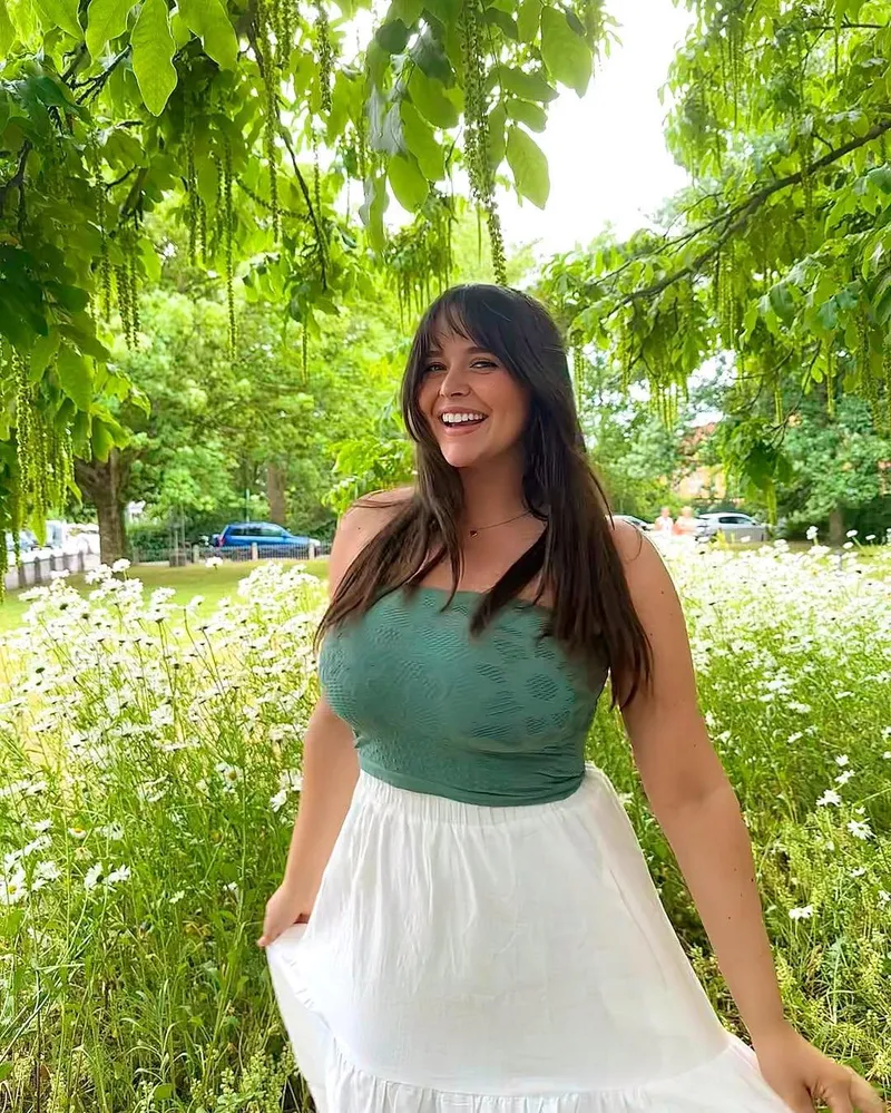 Thumbnail Green on green fashion statement by dana9556 in 2busty2hide Category
