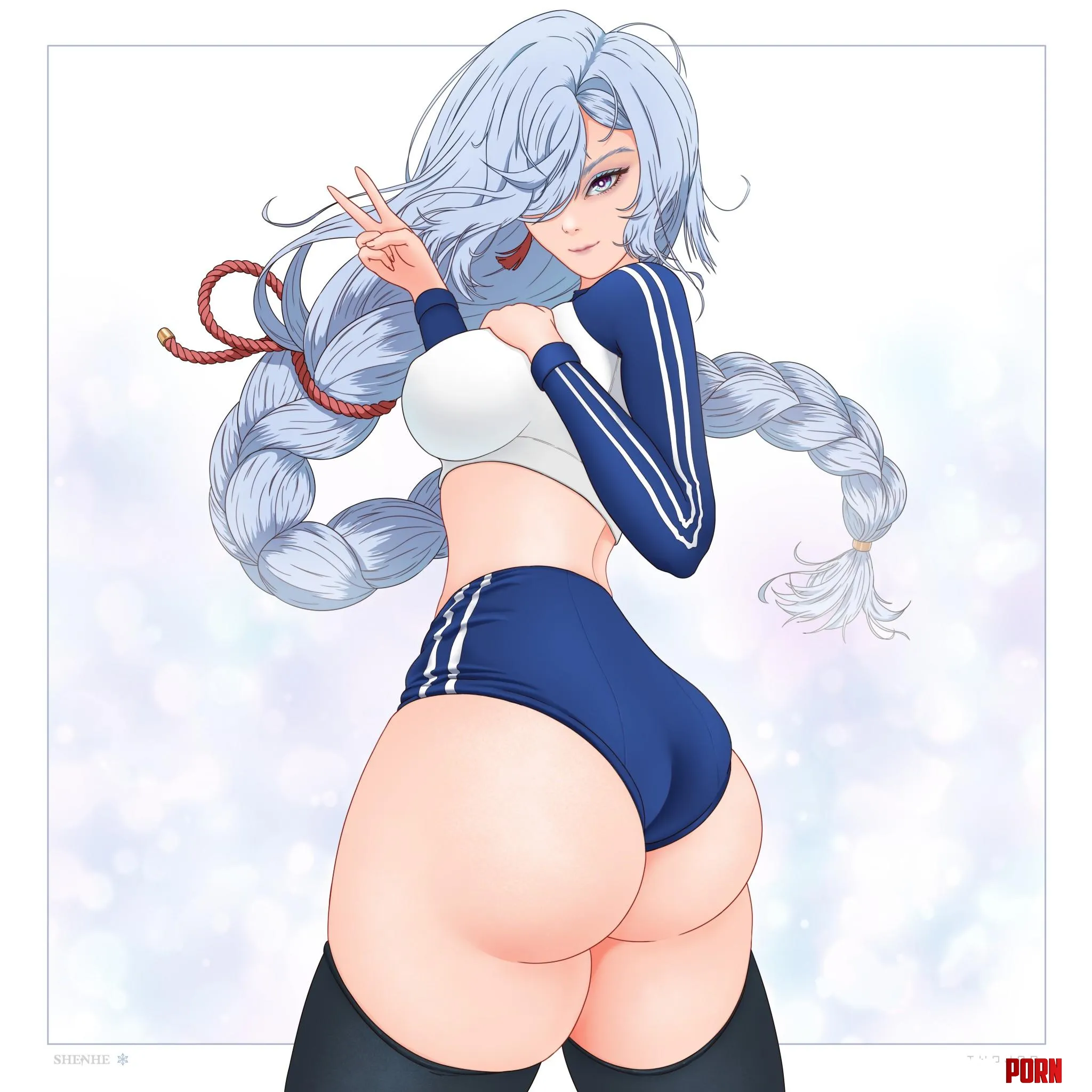 Sporty Shenhe (By Thojad) by queshu22