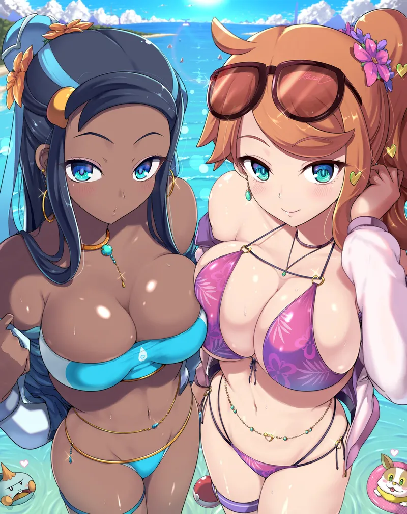 Thumbnail Beach Beauties: Nessa and Sonia's Adventure by BigScrimpGuy