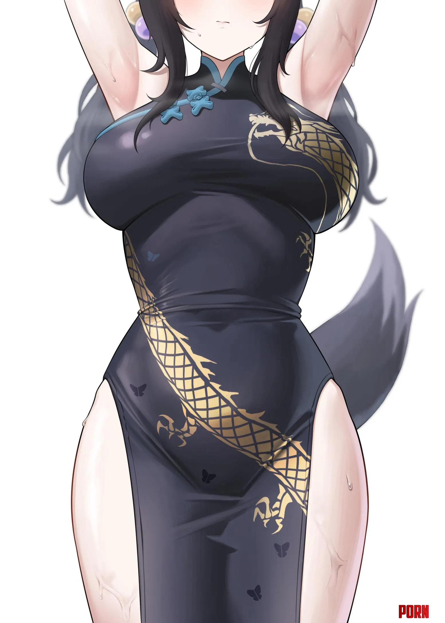 Hibiki in Kisaki cosplay (nickname25) [Blue Archive] by llamanatee
