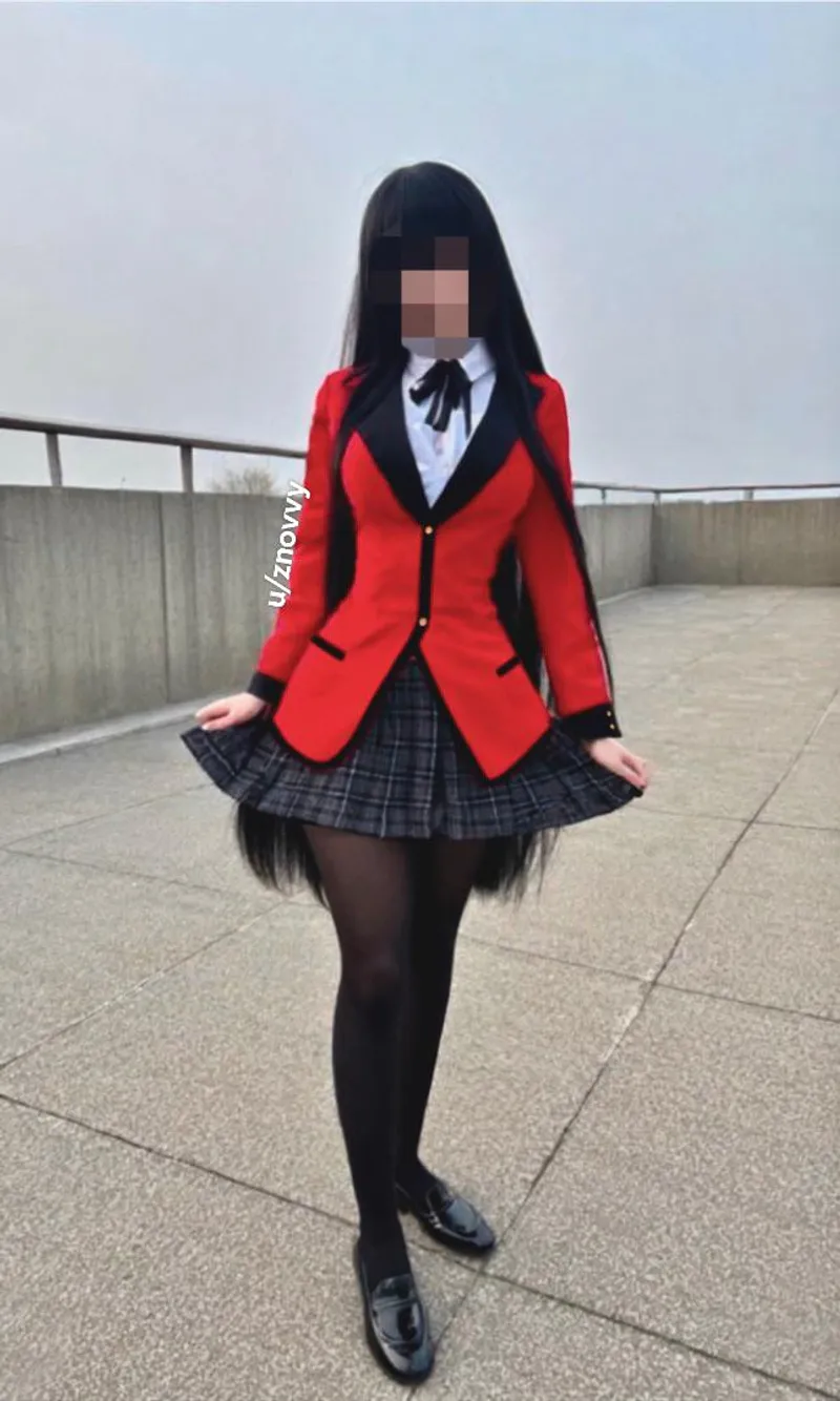 Thumbnail Yumeko Jabami Cosplay: Znovvy's Hand-Sewn Creation