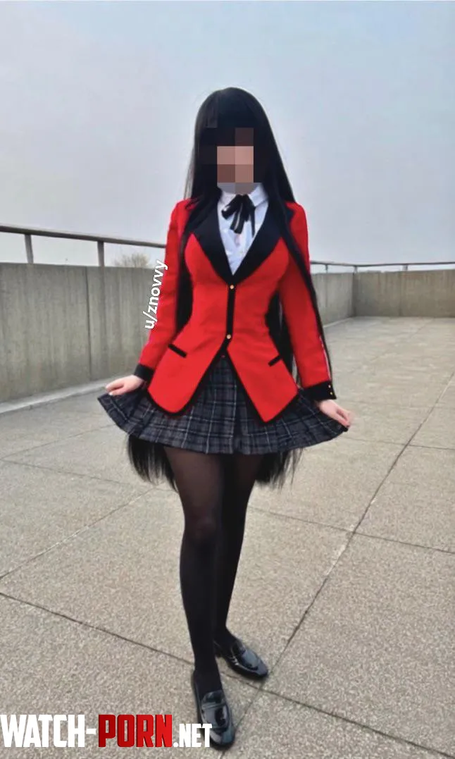 My (hand sewn) Yumeko Jabami cos that never cot the hype it deserved by znovvy