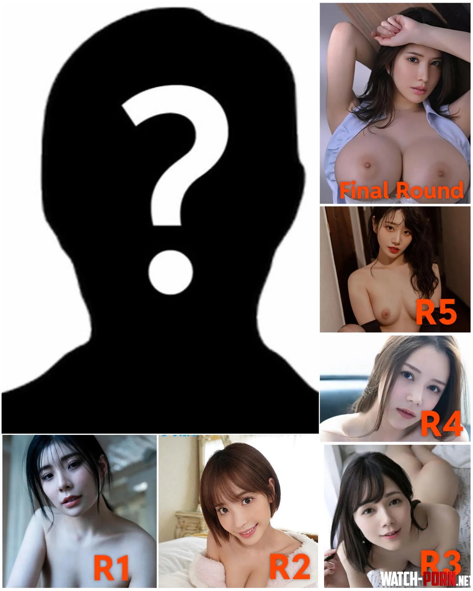 You run the gaunlet, can make it to the final boss Nagi Hikaru without cumming starting from Round 1. To move to the next round you need to make them cum first. by PieceofShiitake