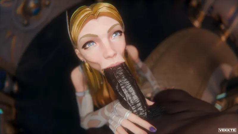 Thumbnail Steamy Scene: Sue's Bridal BJ in Marvel Rivals | EroMestre