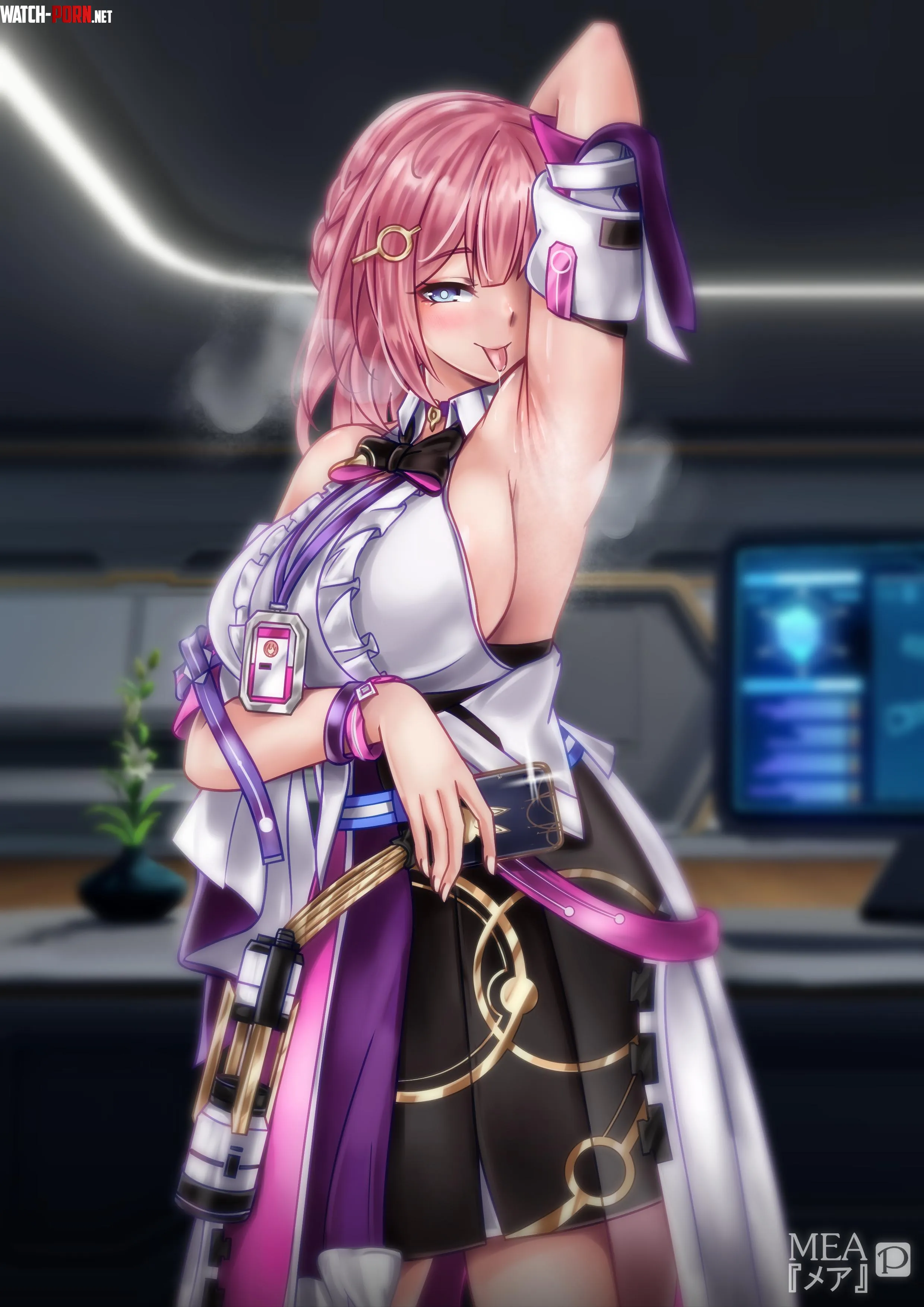 Asta armpit tease [Honkai: Star Rail] by Level-Ad5048