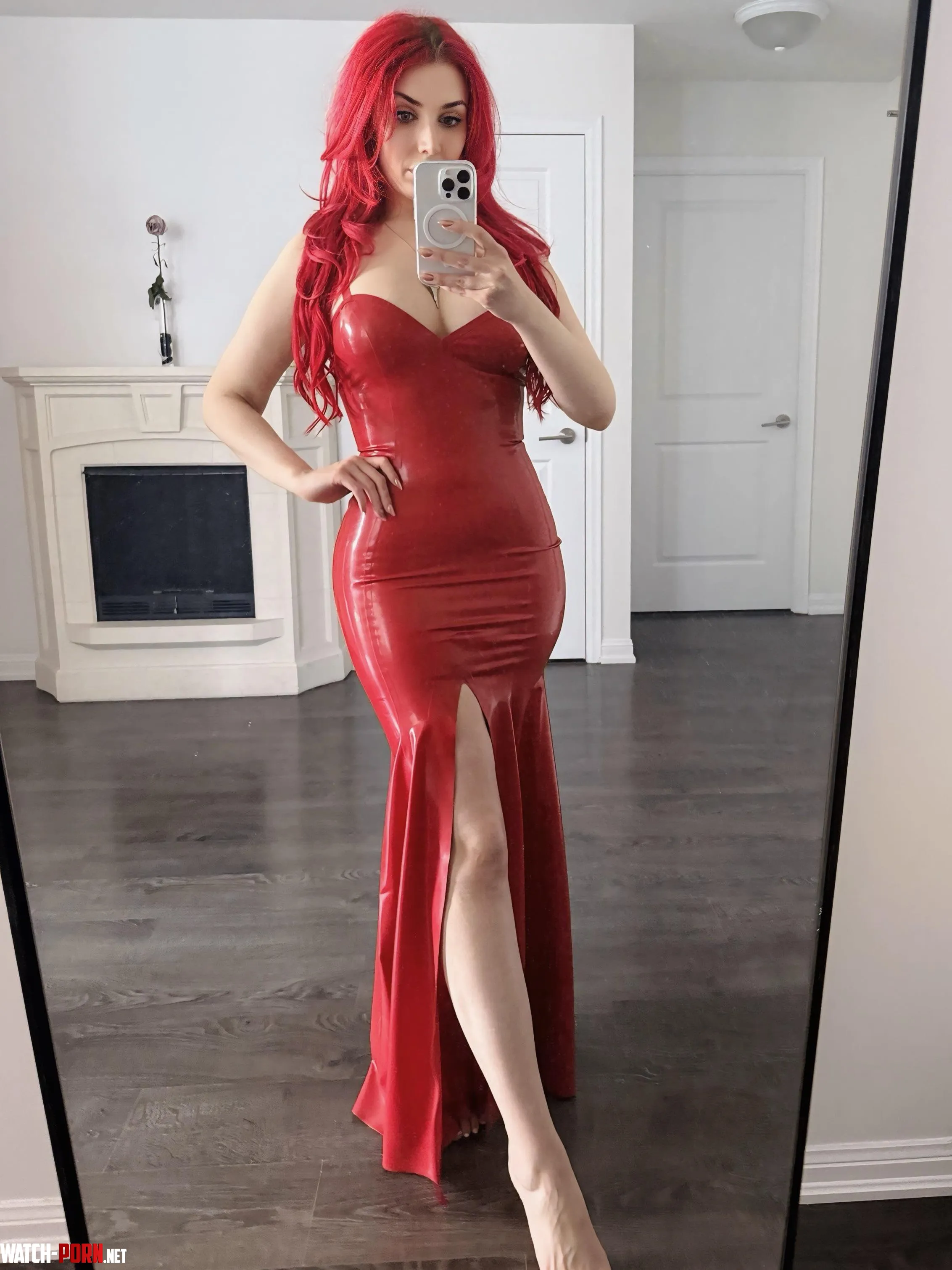 My first latex gown 🤩 can’t wait to wear it out ~ by girllikesfun