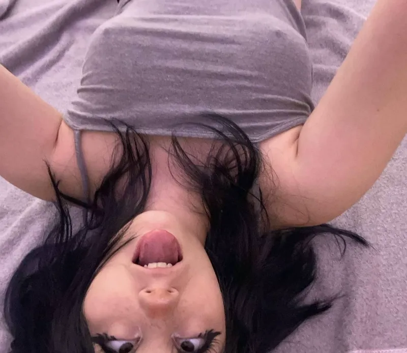 Thumbnail You Can See the Intelligence Drop as Soon as My Tongue Is Out in RealAhegao