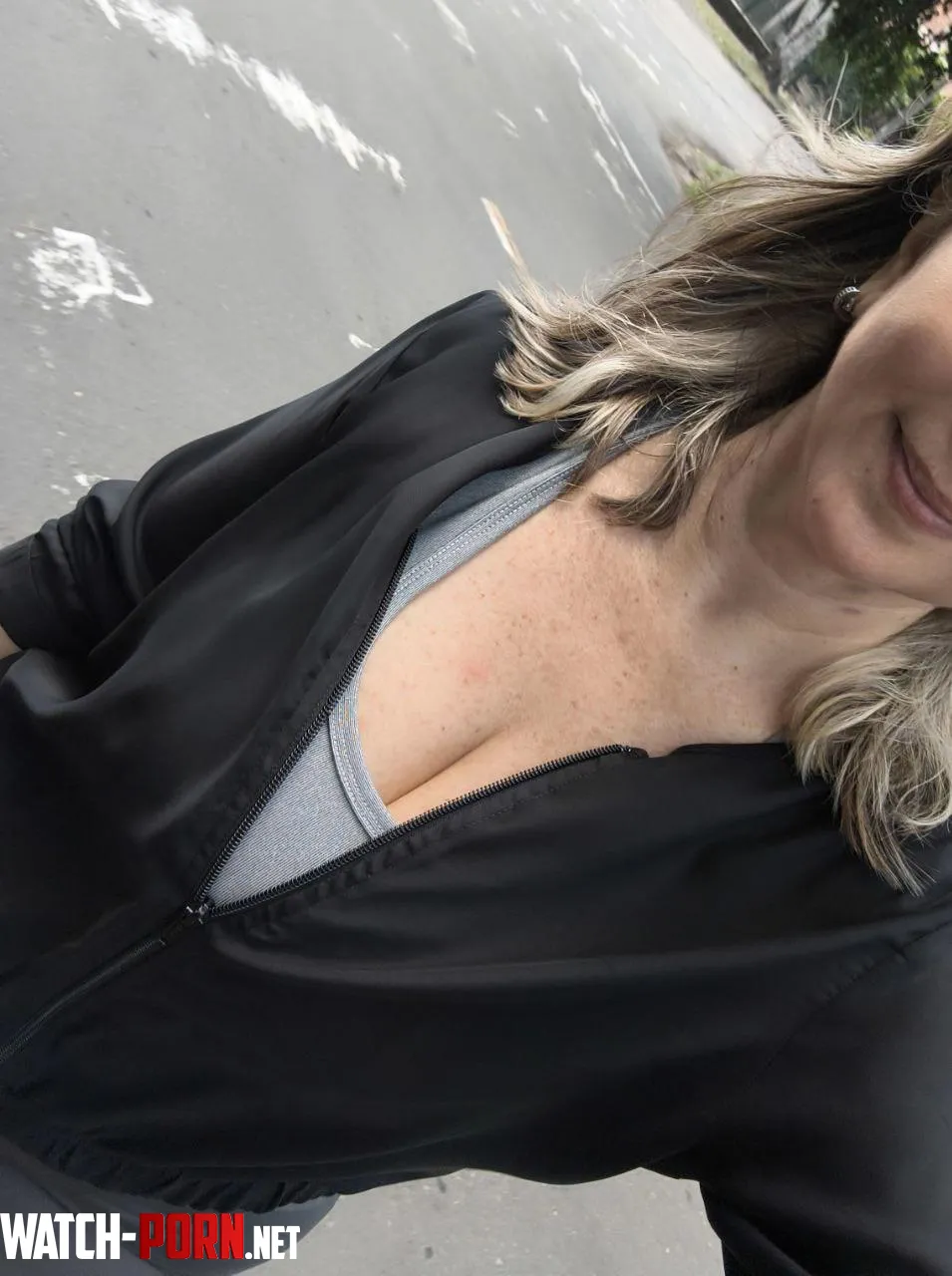 My cleavage for the office today by sarahmoom
