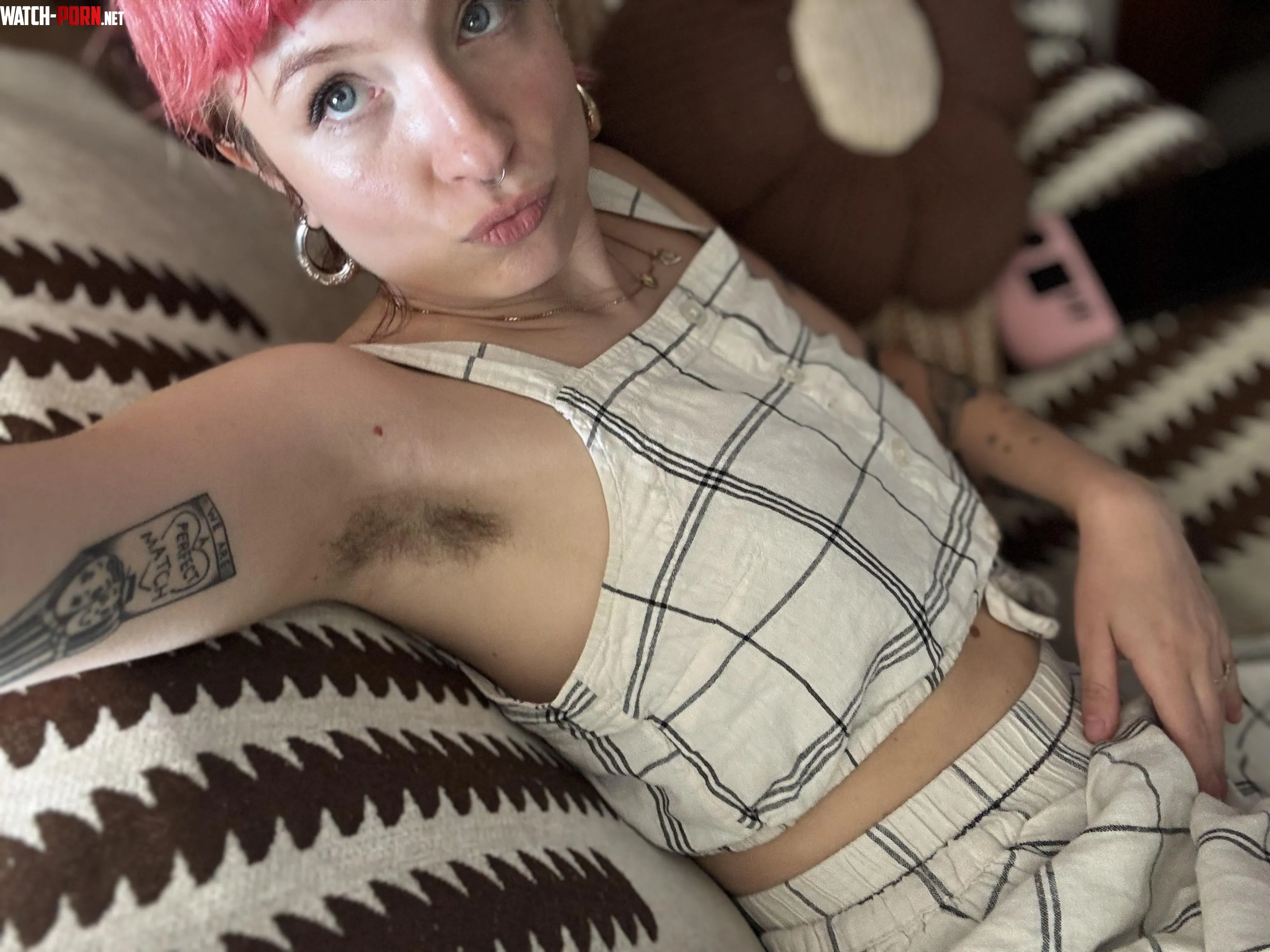 hairy pits and my ootd <3 by hashtagtwerkteam