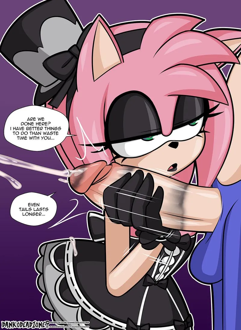 Thumbnail Gothic Amy Takes Center Stage in This SonicPorn Delight