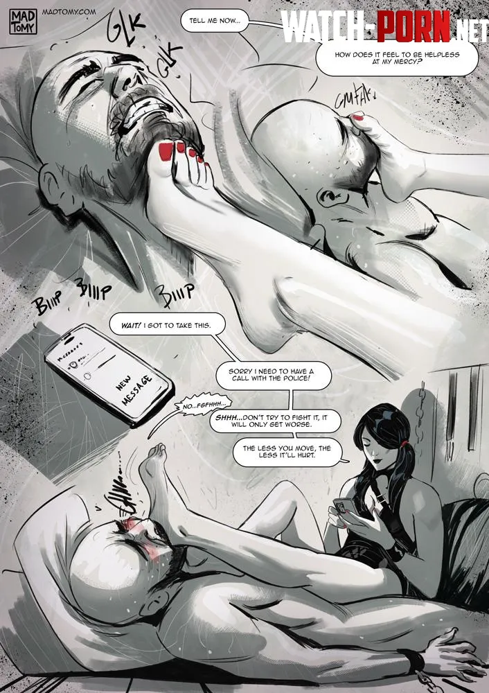 Page 1 foot domination by MadTomyArt