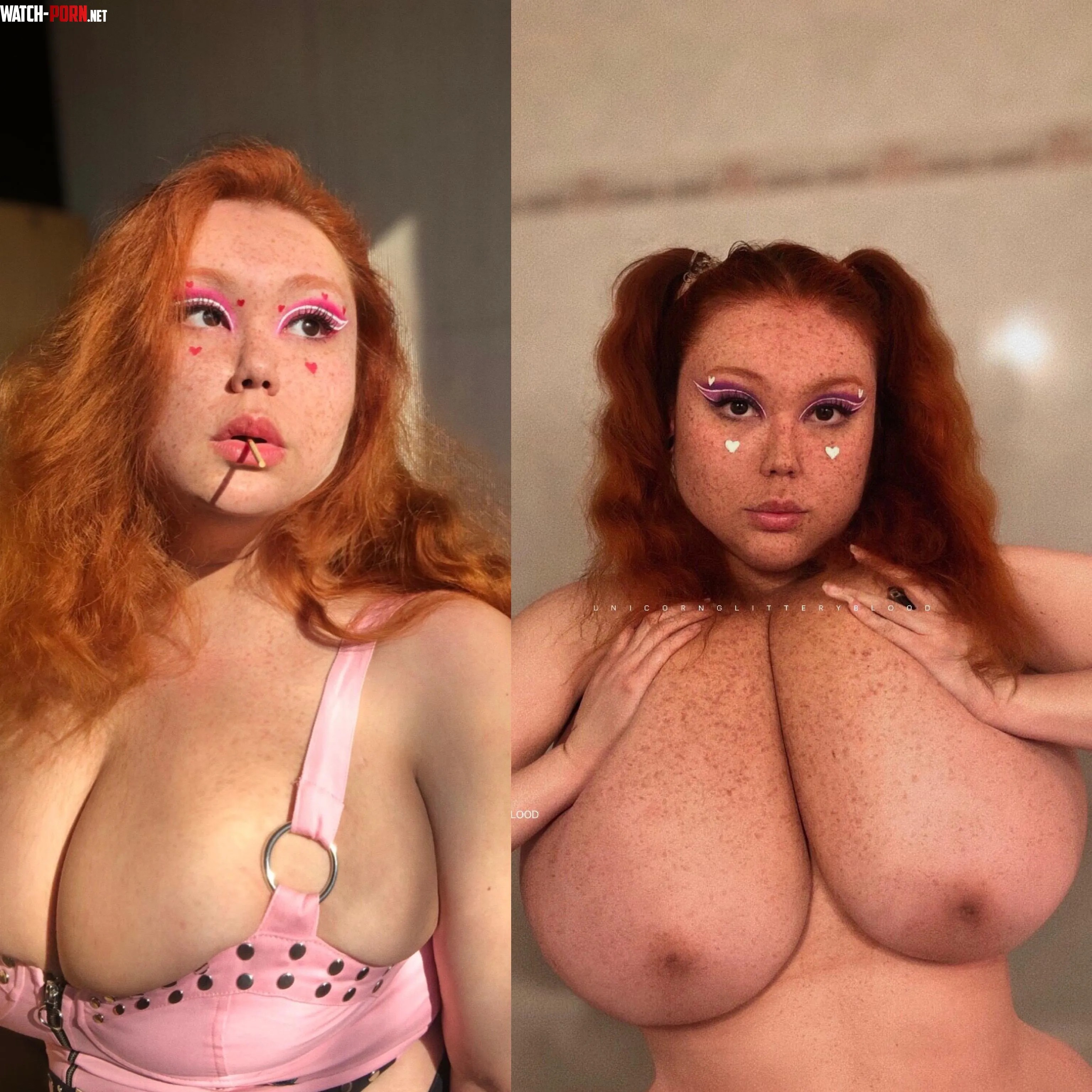 [OC] prove that my tits are bigger than my head by Unicornglitteryblood