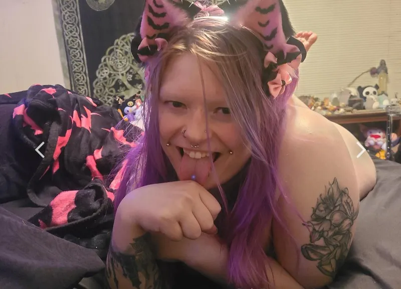 Thumbnail Unleash Your Inner Kitty in This Wild Photo | Toospookywitch