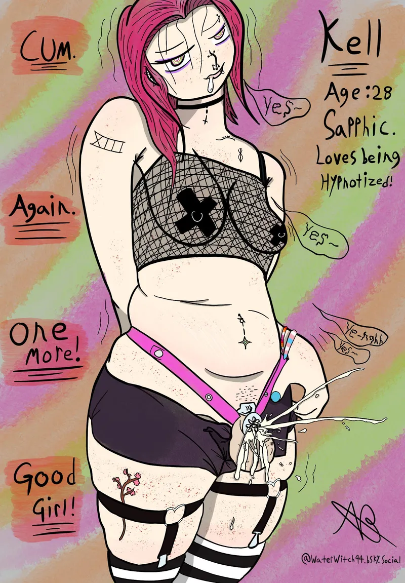 Thumbnail Unlock Hypnotic Desires with Water-Witch94's 'Good Girl' OC