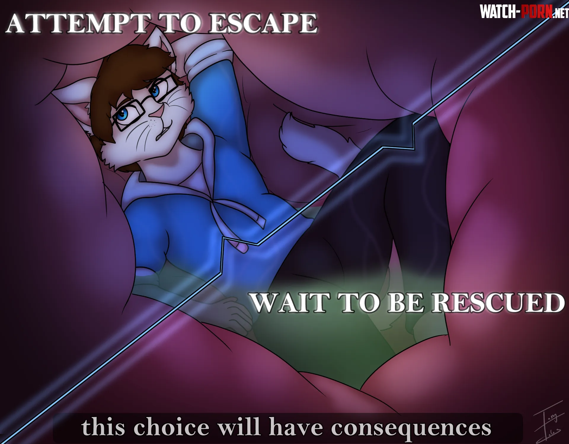 {Image} This choice will have consequences (Art By TastyTales) by DJAppledash