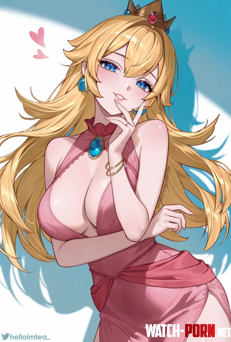 Princess Peach by helloimtea_