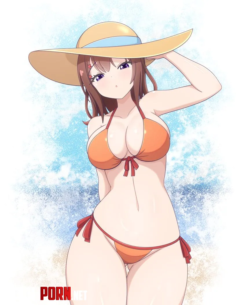 Toyama Kasumi at the beach by RainDMask