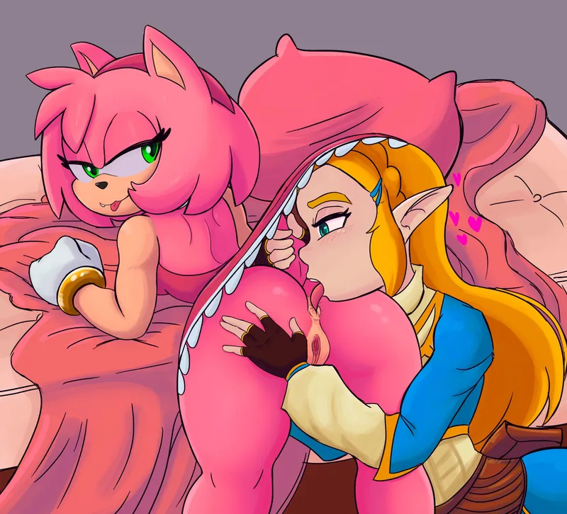 Thumbnail Amy's Encounter with Zelda in SonicPorn by Brave_Con...3639